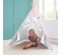 rucomfy Beanbags rucomfy Indoor Rainbow Sky Kids Teepee Tent - Playhouse Rainbow Themed rucomfy Beanbags Multicolor