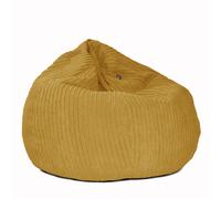 rucomfy Beanbags rucomfy Slouchbag Bean Bag - Jumbo Cord - Mustard, Yellow