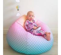 rucomfy Beanbags rucomfy Mermaid Kids Bean Bag Chair - Comfortable Seating for Kids rucomfy Beanbags Multicolor