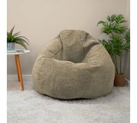 rucomfy Fabric Snug Slouchbag Beanbag - Light Brown