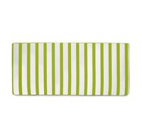 rucomfy Beanbags Rucomfy Olive Green Water Resistant Indoor Or Outdoor 2 Seater Double Bench Seat Pad Cushion