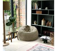 rucomfy Fabric Snug Slouchbag Beanbag - Light Brown