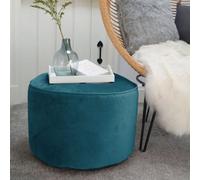 rucomfy Beanbags Rucomfy Velvet Pouffe - Indoor Bean Bag Footstool