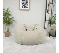 rucomfy Beanbags rucomfy Veneto Classic Bean Bag for Adults - Soft Lounge Chair in Cream rucomfy Beanbags Cream