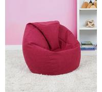rucomfy Beanbags Rucomfy Veneto Kids Classic Bean Bag - Pink Soft Lounge Chair For Kids