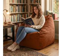 rucomfy Beanbags Velora Luxury Adult Snuggle Chair - Plush Bean Bag Cuddle Armchair