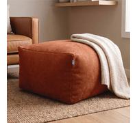 rucomfy Beanbags Velora Luxury Ottoman - Bean Bag Plush Footstool