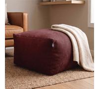 rucomfy Beanbags Velora Luxury Ottoman - Bean Bag Plush Footstool
