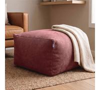 rucomfy Beanbags Velora Luxury Ottoman - Bean Bag Plush Footstool