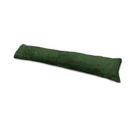 rucomfy Fabric-Filled Heavy Door Draught Excluder - 88cm Long Under Door Seal Energy Saving Draft Blocker Weather Proof Guard - Noise Reduction - 88cm x 18cm x 15cm (Waffle, Highland Green)