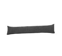 rucomfy Fabric-Filled Heavy Door Draught Excluder - 88cm Long Under Door Seal Energy Saving Draft Blocker Weather Proof Guard - Noise Reduction - 88cm x 18cm x 15cm (Charcoal, Allure)