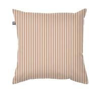 rucomfy Fibre-Filled - Rustic Botanicals Printed Cushion - Living Room, Bedroom, Lounge Home Decor Throw Filled with Fibre Inner - Machine Washable - 45 x 45cm (Meadow Stripe)