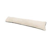 rucomfy Heavy Door Draught Excluder - 88cm Long Under Door Seal Energy Saving Draft Blocker Weather Proof Guard - Noise Reduction - 88cm x 18cm x 15cm (Waffle, Cream)