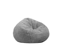 rucomfy Hygge Faux Fur Beanbag Grey