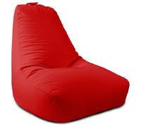 rucomfy Indoor Outdoor Bean Bag Chair - Red