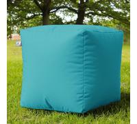 rucomfy Beanbags rucomfy Cube Bean Bag - Indoor/Outdoor-turquoise, Blue