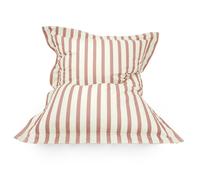rucomfy Kids Stripe Out Squarbie Bean Bag- Pink