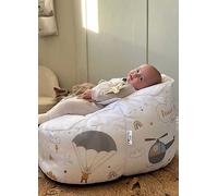 rucomfy Reach for the Sky Gaga Baby Beanbag Grey