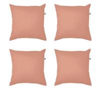 rucomfy Water Resistant Garden and Home Cushion - Dusky Pink - 4 Pack