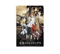 Rudd Bungou Stray Dogs (3) Movie Poster Decorative Painting Canvas Wall Posters And Art Picture Print Modern Family Bedroom Decor Posters 12x18inch(30x45cm)
