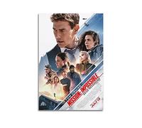 Rudd Mission Impossible Dead Reckoning Part One (2023) Moive Poster Wall Art Print Retro Aesthetic Room Decor Painting Canvas Posters for Home And Office Decorations 24x36inch(60x90cm) Unframe-style