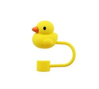 Ruddy Duck Cap, 10mm, Cute Silicone Straw Covers for Stanley Cup, Dust-Proof Reusable Straw Tips Lids Dispensers (HD408)