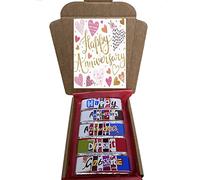 Rude Anniversary chocolate wafer bar gift box