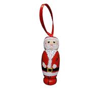 Rude Baubles, Naughty Santa Ornament, Handmade Wood Santa Hanging Decoration, Funny Christmas Tree Ornaments for Home Xmas Party (1PC)