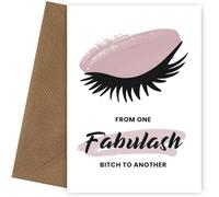 Rude Birthday Cards for Women - Cheeky Humour for Best Friend, Sister, Mum, Girlfriend - 40th, 50th, 60th, 70th Milestones & More - Fabulash!