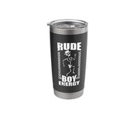 Rude Boy Energy Skeleton Stainless Steel Insulated Tumbler