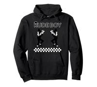 Rude Boy Ska Style Graphic, 2 Tone Inspired Design Pullover Hoodie