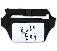 Rude Boy Waist Bag Fanny Pack White