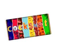 Rude Chocolate Bar Wrapper Novelty Funny Gift Present For Valentines Day Birthday Xmas CH-9127 (with chocolate bar (100g))