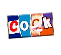 Rude Chocolate Bar Wrapper Novelty Joke Funny Gift Birthday Christmas Valentines CH-095-N (without chocolate bar)