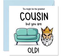 Rude Cousin Birthday Card, Sofa King Old