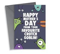 Rude Crotch Goblin Mother's Day Card | From The Kids