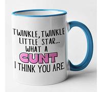 Rude Cunt Mug - Twinkle Twinkle Little Star (Blue)