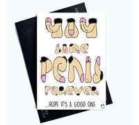 Rude Engagement Cards for Her Wedding Cards Funny Greeting Cards for Her Profanity Cards for Her Valentines Card for Girl Bride Fiancé Fiancée LGBTQ LGBT Gifts Comedy PC778