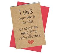 Rude Funny Cheeky BIRTHDAY CARD / VALENTINES CARD / Love Every Bone in Your Body #890