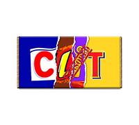 Rude Funny Chocolate Bar Wrapper Novelty Gift Present For Birthday Valentine #66 (with chocolate)