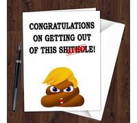 Rude Funny Leaving Card Good Luck New Job Goodbye Sorry to See You Leave L145