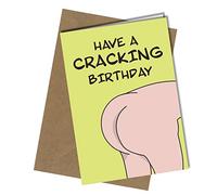 Rude Happy Birthday Card Have a Cracking Birthday Perfect for Mum/Dad/Husband/Wife/Friend/Sister/Brother #44