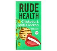 Rude Health Foods | Chickpea & Lentil Crackers | 1 x 120g