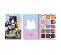 RUDE - Manga Eyeshadow Palette | Inspired by Catgirl | Deep and Mysterious Shades | Seductive and Enigmatic Looks | Ideal for Night and Special Occasions, Multicolor
