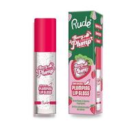 RUDE - Volumizing Lip Gloss | Non-Sticky Formula | Plumping and Crystal Clear Shine | Perfect Over Favorite Lipstick, Crystal Clear, 1 ml