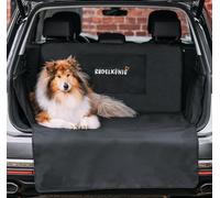 Rudelkönig car boot protector for dogs with bumper guard - Water repellent & easy to clean - Quilted car trunk cover with storage bag - Car boot liner protector