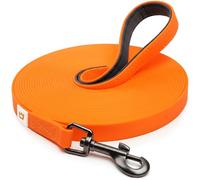 Rudelkönig drag leash with handle padding - 5m / 10m - Robust & weatherproof dog training lead