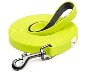 Rudelkönig drag leash with handle padding - 5m / 10m - Robust & weatherproof dog training lead