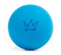 Rudelkönig Natural rubber dog ball - Blue ball with 6,5cm Ø - Almost indestructible dog toy including practical storage bag