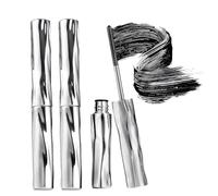 Rudfovn 2Pcs Iron Wand Mascara, Long Lasting Metal Brush Waterproof Mascara Black for Thinning, Ageing Lashes